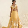 Mango Yellow Lehenga Set