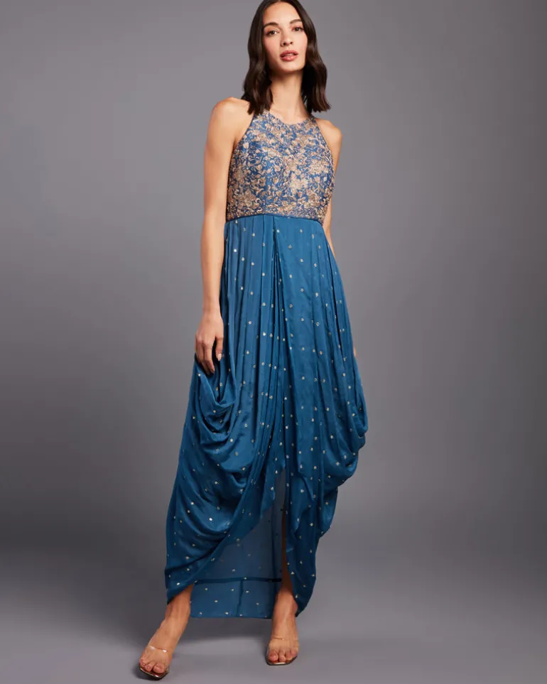 Mehek Drape Dress