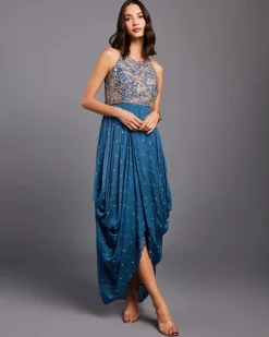 Mehek Drape Dress