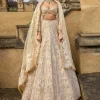 Metallic Rose Gold Lehenga Set