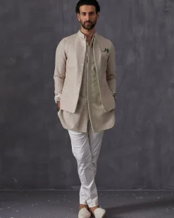 Mint And Pink Kurta Set