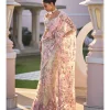 Mint Green Multi-Coloured Floral Sari