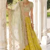 Mint Khaddi Silk Lehenga Set