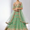 Mint Malini Lehenga Set