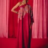 Mir One Shoulder Kaftan