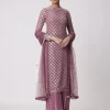 Mud Mauve Straight Kurta Set