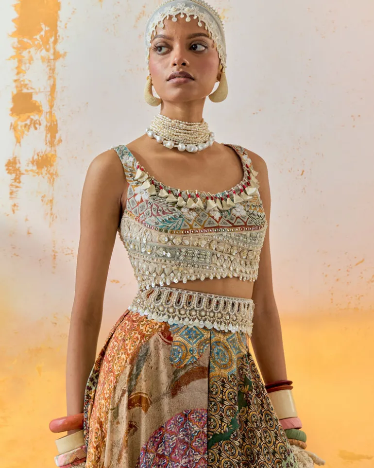 Multi Kalpa Blouse Set
