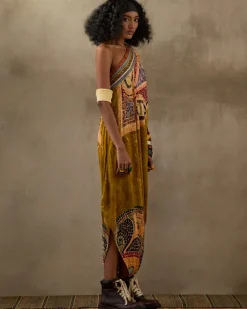 Multi Pint Rasa One Shoulder Dress