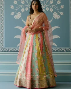 Multicolour Sayali Lehenga Set