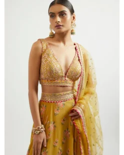 Mustard Esha Lehenga Set