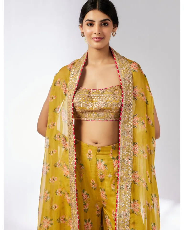 Mustard Jisha Pant Set