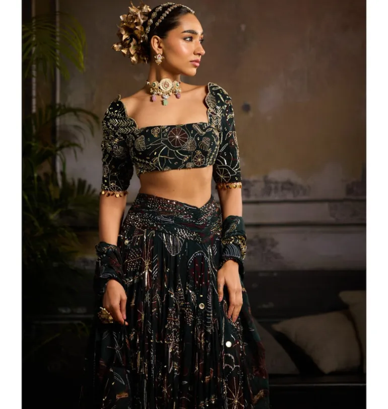 Mystic Forest Lehenga Set