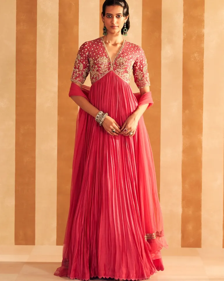 Nafasat Anarkali Set
