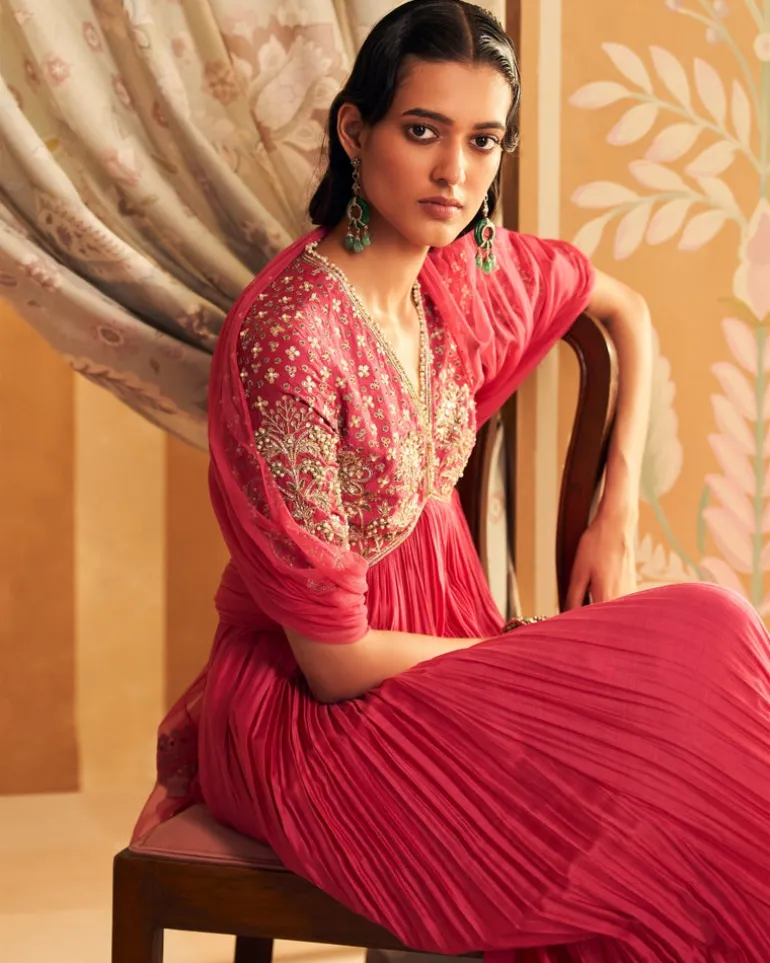 Nafasat Anarkali Set