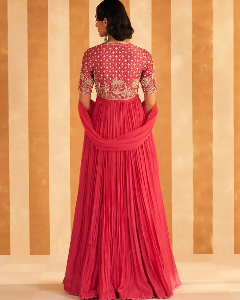 Nafasat Anarkali Set