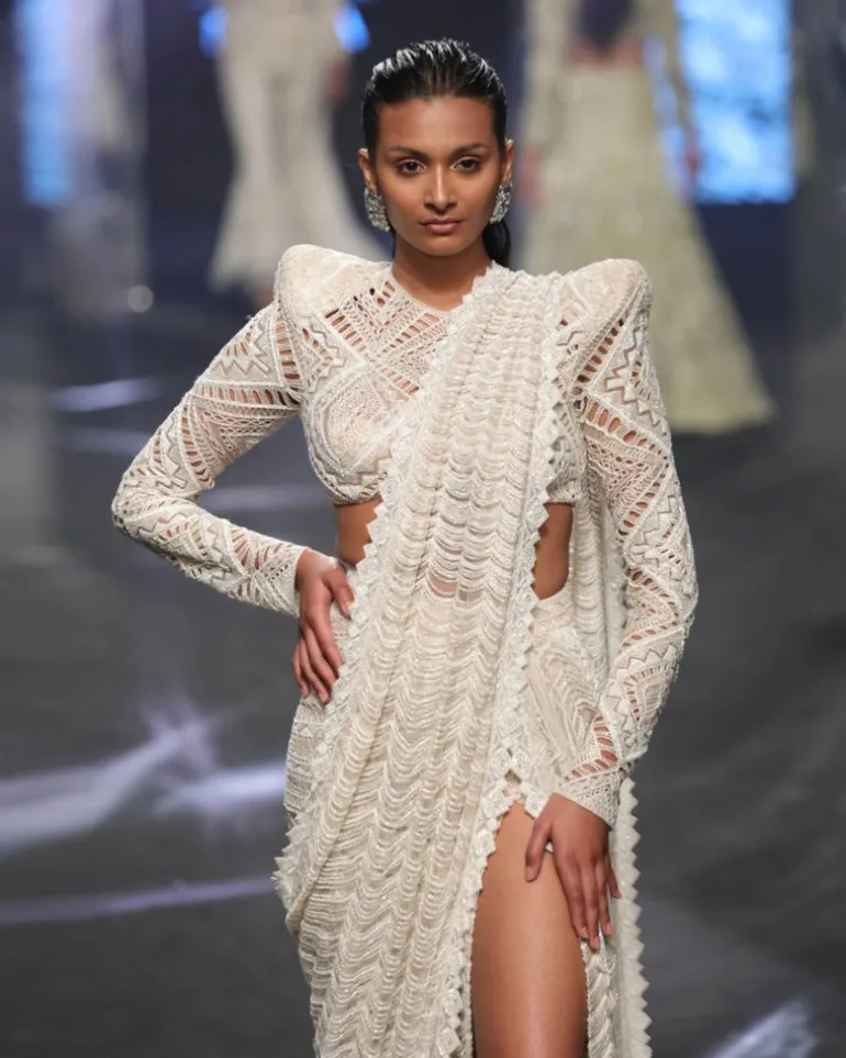 Nallie Lehenga Sari Set