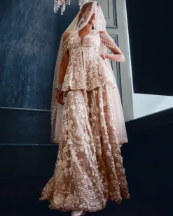 Naurah Floral Sharara Set