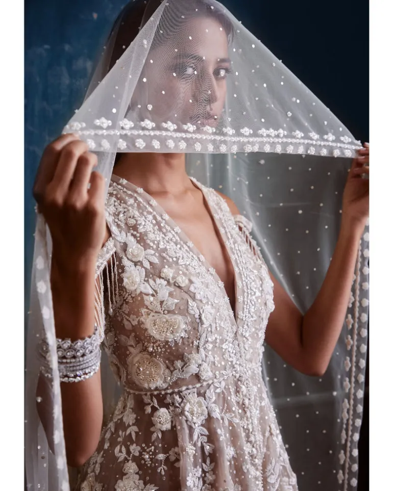 Naurah Floral Sharara Set
