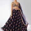 Navy Esha Lehenga Set