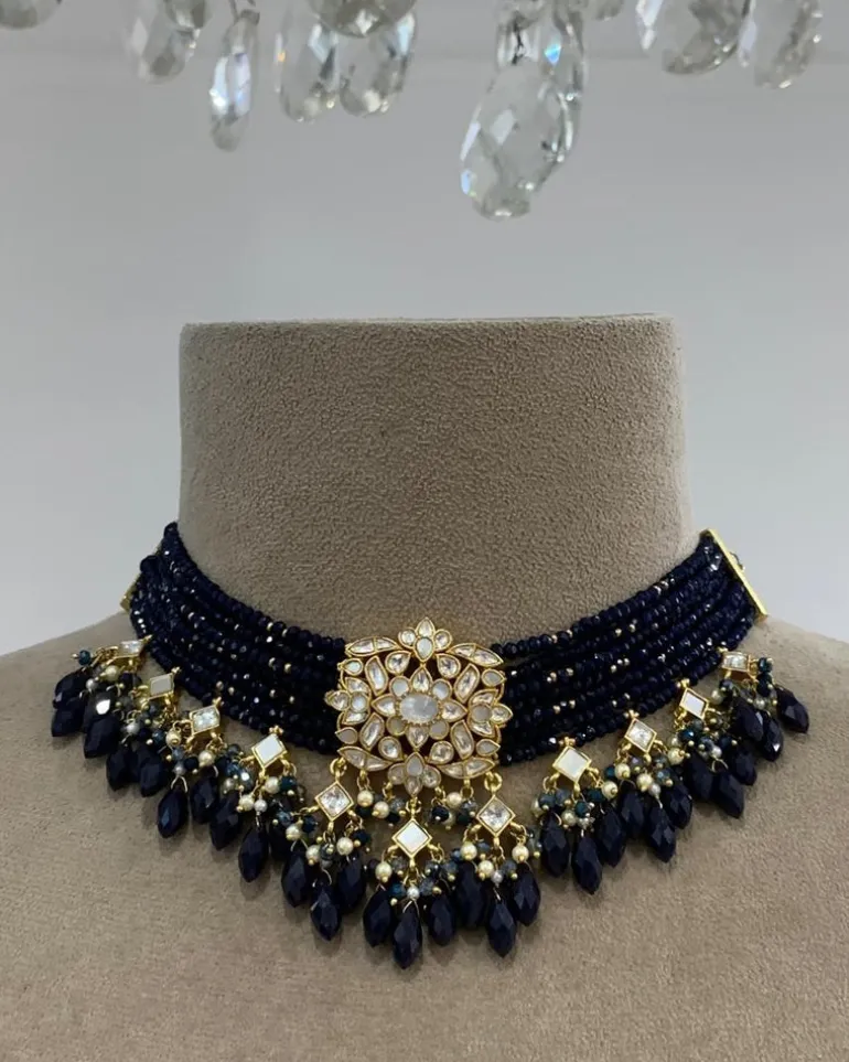 Neelam Essence Necklace Set
