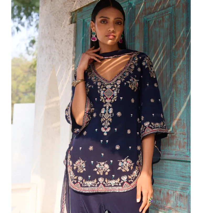 Nia Kurta and Flare Pant Set