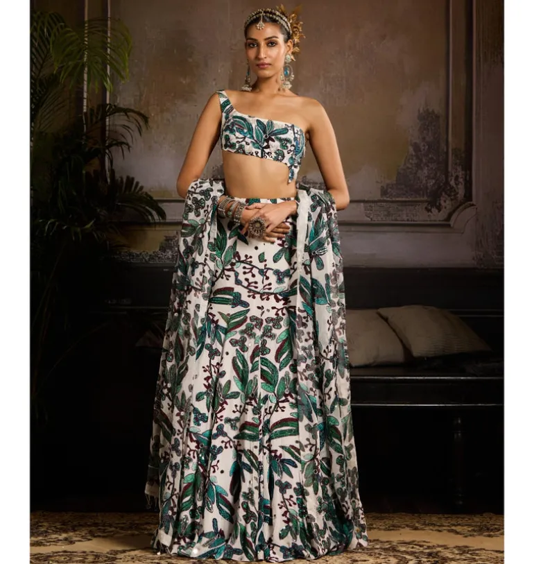 Ocean Mist Lehenga Set