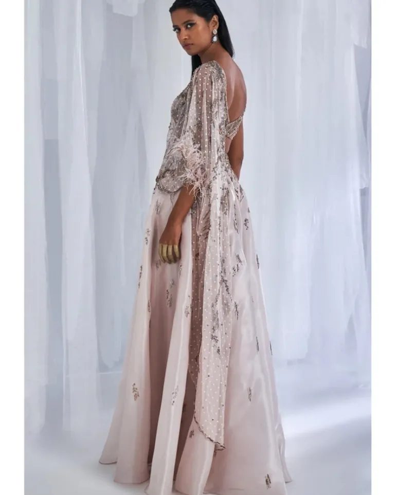 Oksana Tissue Organza Lehenga Set