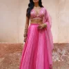 Ombré Meadow Lehenga Set