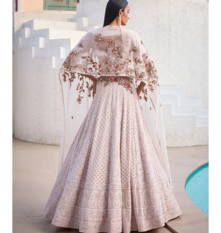 Paisley Dream Chikankari Lehenga Set