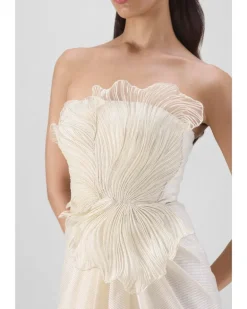 Pearl Corded Coral Gown