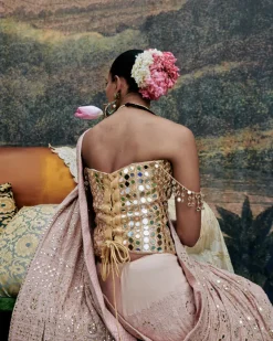Phool Sari Set