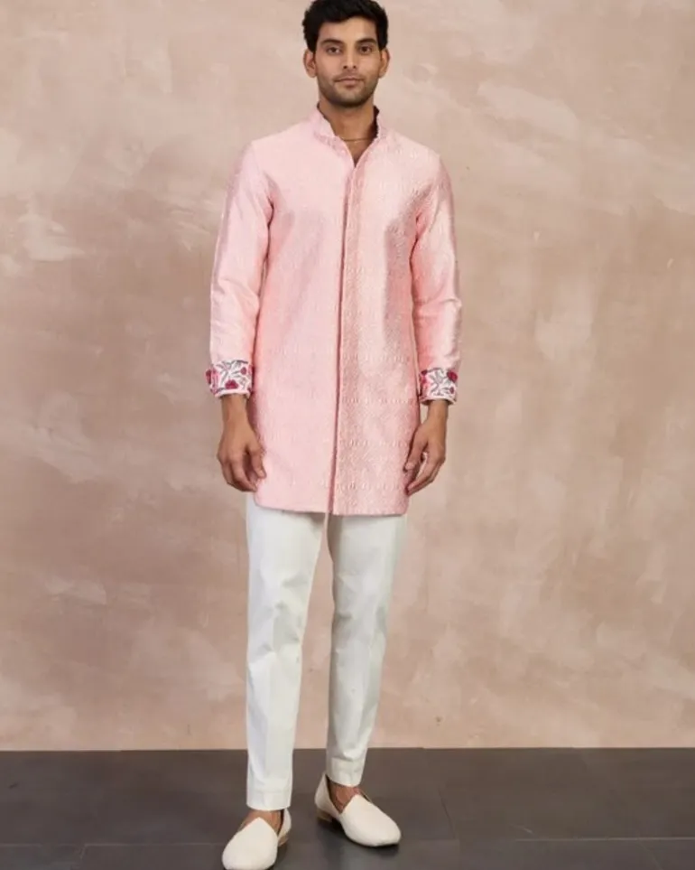 Pink Maze Foe Kurta Set