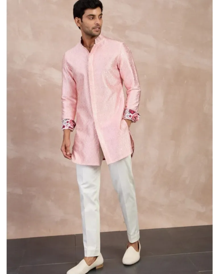 Pink Maze Foe Kurta Set