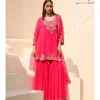 Pink Mirage Sharara Set