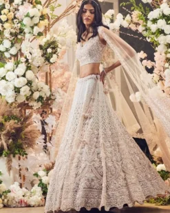 Pink Sage Lehenga Set