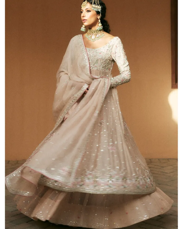 Pishwas Lehenga Set