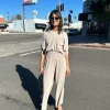 Pleated Dolman Set