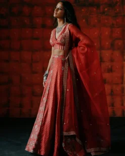 Poppy Lehenga Set