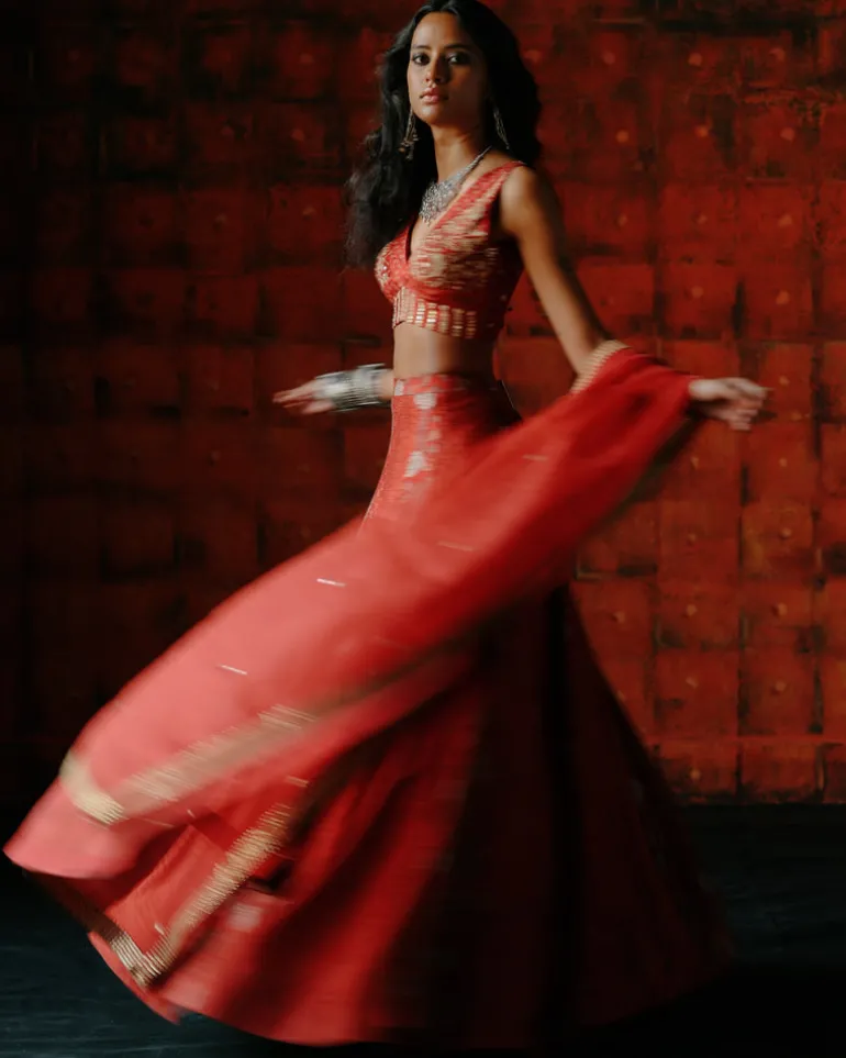 Poppy Lehenga Set