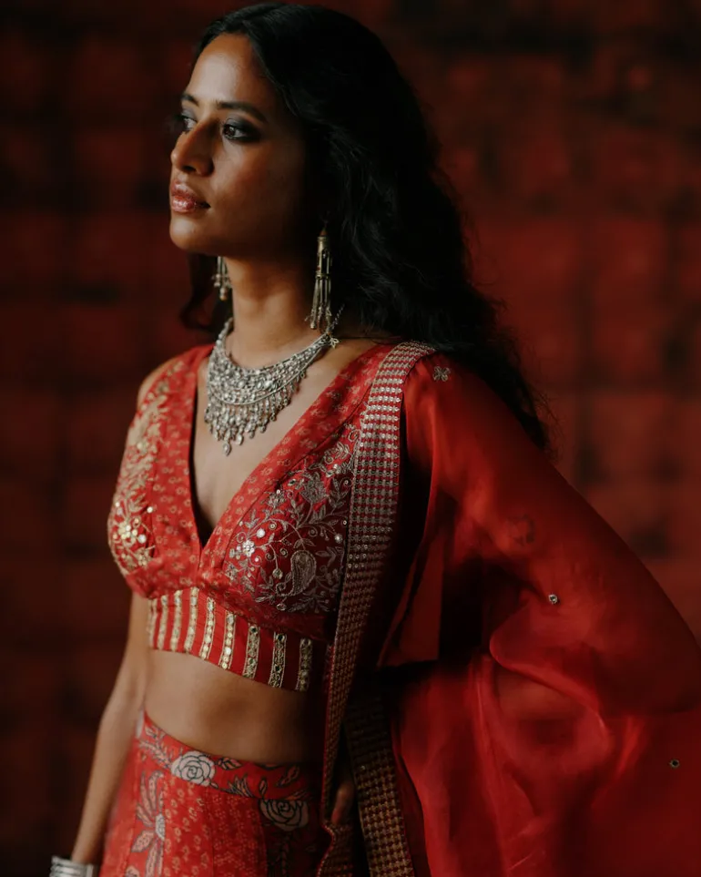Poppy Lehenga Set