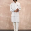 Powder Blue Inara 3.0 Straight Nehru Jacket Set