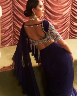 Pushpa Concept Sari Set