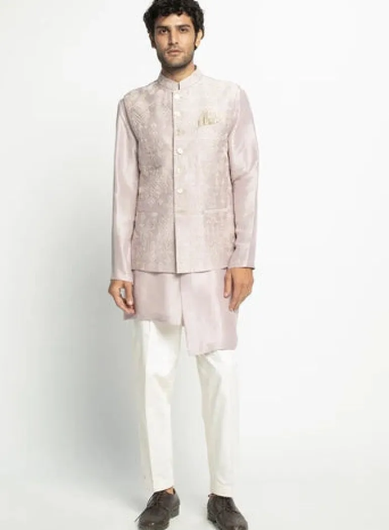 Pyazi Sadri Kurta Set