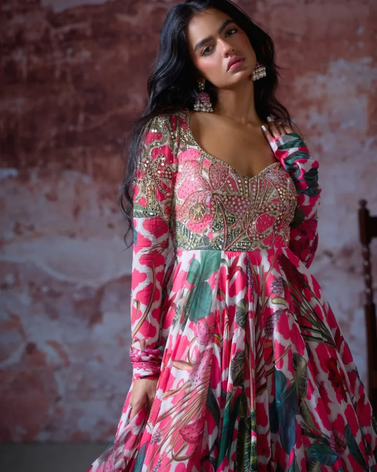 Ramaya Anarkali Set