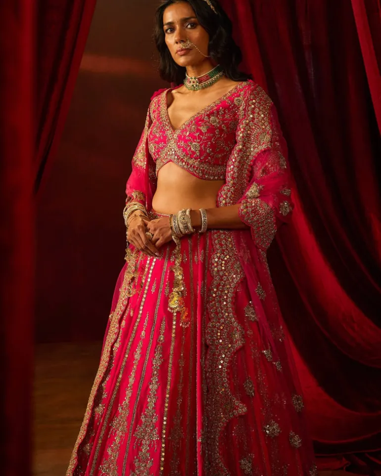 Rani Aakruti Lehenga Set