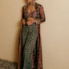 Rani Crop Top Cape Set