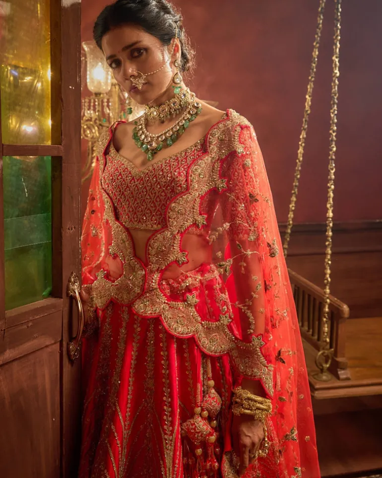 Rani Vivah Lehenga Set