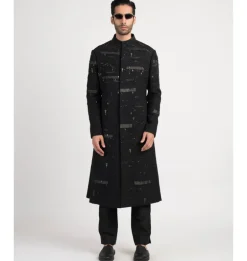 Ravaan Long Jacket Set