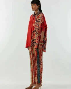 Red Mandala Pant
