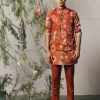 Red Roma Kurta & Pajama